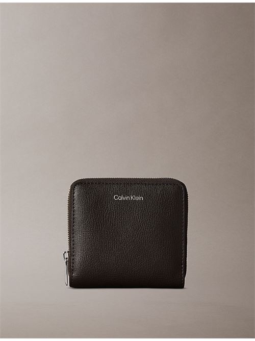 foil logo square zip around CALVIN KLEIN | LV04F1120GBAL